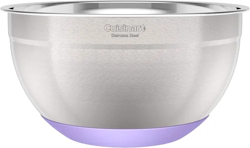 Miniatura 5 de Cuisinart Tazones de mezcla de acero inoxidable de 3 piezas con base antideslizante, 1.5qt, 3qt y 5qt