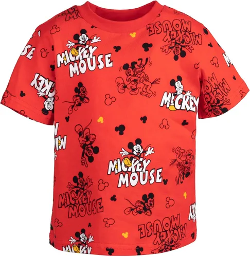Miniatura 2 de Disney- Camisa de manga corta y pantalones cortos de malla de Mickey Mouse