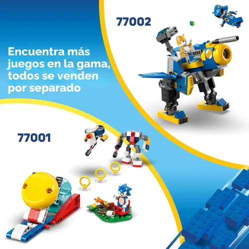 Miniatura 7 de LEGO Sonic The Hedgehog Super Shadow vs. Biolizard, regalo de jugador para niños y niñas, divertido juego coleccionable para niños y fanáticos