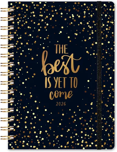 Agenda 2026 – Agenda 2026, agenda semanal y mensual, enero 2026 a diciembre 2026, 6.3 x 8.4 pulgadas, calendario 2026 con pestañas, bolsillo