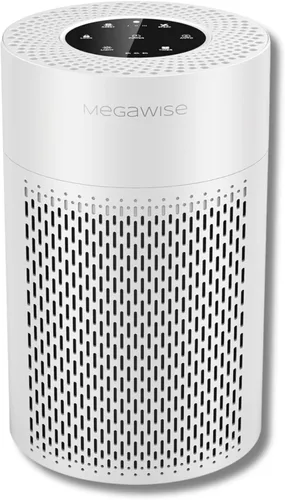 Miniatura 10 de MEGAWISE Purificador de aire inteligente para habitaciones grandes de hasta 1080 pies cuadrados Versión actualizada 2022 Filtro HEPA verdadero