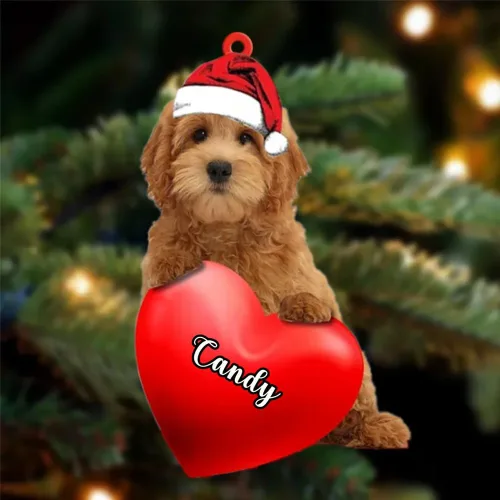 Miniatura 86 de Adornos de Navidad personalizados para perros, nombre personalizado, adorno de Malamute de Alaska, adornos acrílicos, regalos de Navidad, amantes