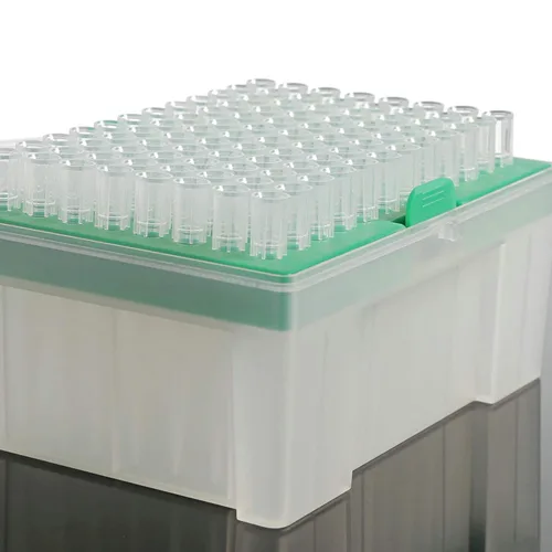 Miniatura 8 de Puntas de pipeta de 1000 ul – Puntas universales de pipeta – en rack, sin ARNasa/DNasa y seguras para pirógenos, 96 puntas/paquete de 10 estantes