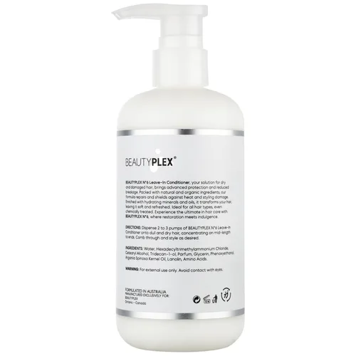 Miniatura 8 de Acondicionador sin enjuague, protector de calor profesional para reparar el cabello, fortalece, nutre, hidrata y repara la estructura del cabello
