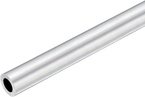 Miniatura 32 de uxcell Tubo redondo de aluminio 6063, tubo de 27 mm de diámetro exterior y 23 mm de diámetro interior de 400 mm de longitud para proyectos