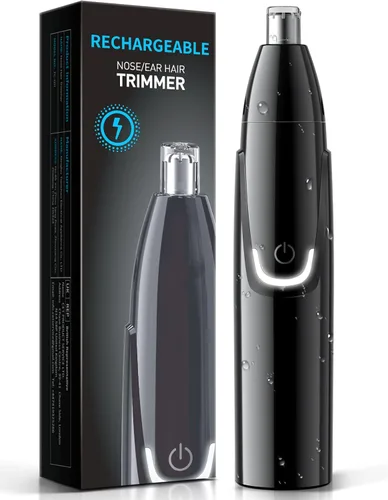 ZORAMI Recortador recargable de pelo para orejas y nariz – recortador profesional sin dolor para cejas y pelo facial para hombres y mujeres 2025,