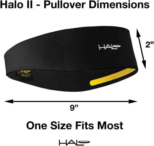 Miniatura 5 de Halo Headband Halo II, sudadera con banda para el sudor para hombres y mujeres, antideslizante, con tela Dryline que absorbe la humedad