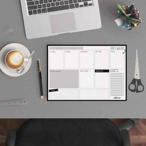 Miniatura 5 de Pukka Pad, Carpe Diem, planificador semanal, negro