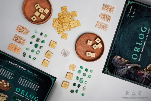 Miniatura 5 de Orlog - Juego de mesa para 2 jugadores - Assassin's Creed Valhalla Dice Game - Francés/Inglés