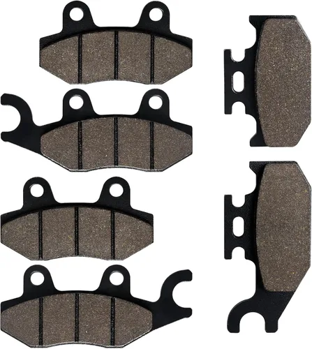 Miniatura 9 de LOCOPOW Pastillas de freno Rhino 660 700 Delanteras y traseras para Yamaha YXR660 4x4 2004-2007 Raptor 700 700R YFM700 2006-2012 Rhino 450 YXR450