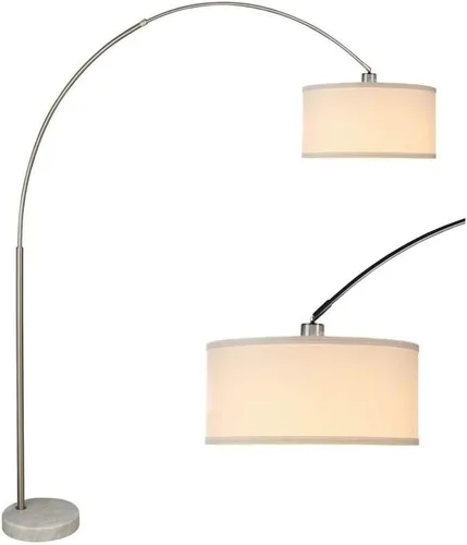 Milton Greens lámpara de arco de piso Sophia Beige