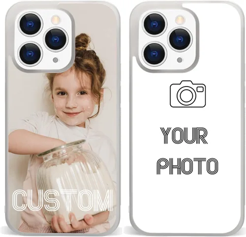 Miniatura 2 de Fundas personalizadas para teléfono con múltiples costuras de silicona, regalo para niñas, mujeres, familiares, amigos, para iPhone 11, 12, 13, 14