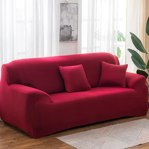 Miniatura 29 de Morbuy Funda súper elástica para sofá, 4 piezas de elastano, funda de sofá modular de color sólido con parte inferior elástica, protector de muebles