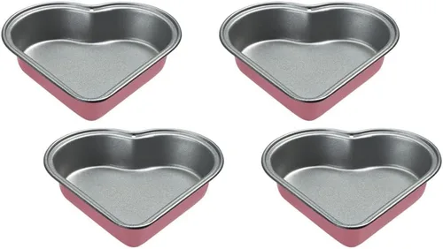 Miniatura 13 de Cuisinart Juego de 4 sartenes estriadas para tartaletas, mini, gris acero Aleación de acero