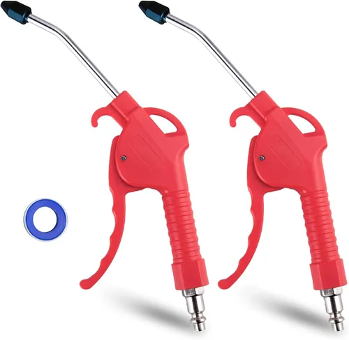 Miniatura 7 de Pistola de soplado de aire, pistola de soplado de boquilla de aire de 4 pulgadas, accesorios para compresor de aire y herramienta de limpieza