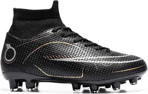 Miniatura 6 de Zapatos de fútbol para niños y niñas, para exteriores, interiores, para entrenamiento de fútbol y césped atlético