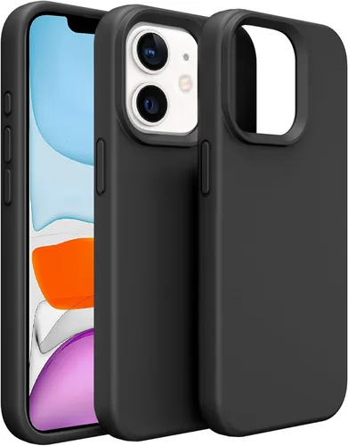 Miniatura 117 de PinLiSheng Funda mate para iPhone 11, funda protectora dura y delgada con protección a prueba de golpes, funda trasera translúcida y mate para Gris