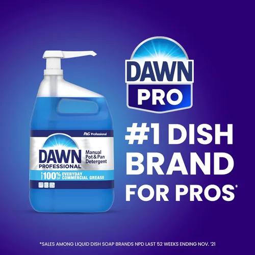 Miniatura 7 de P&G Dawn - Detergente de jabón líquido para lavavajillas, desengrasante a granel que elimina los alimentos grasos de ollas, sartenes y platos