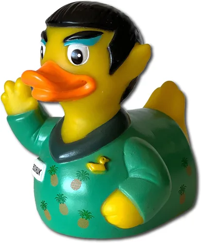 Miniatura 5 de CelebriDucks - Tropical Squawk Edición Limitada - Patos de Goma Flotantes - Juguete de Baño Coleccionable para Niños y Adultos de Todas las Edades