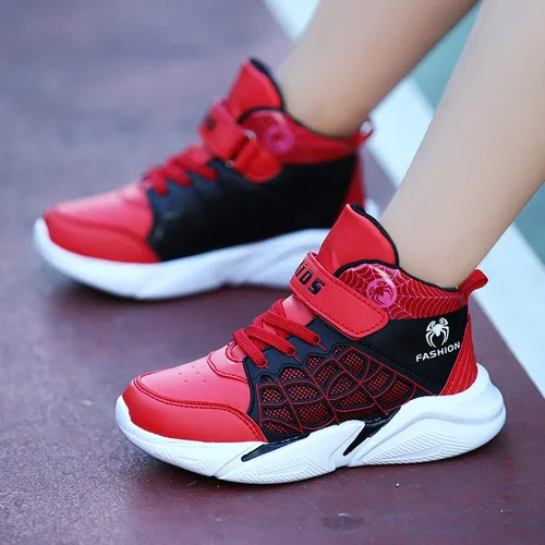 Miniatura 5 de Spider - Tenis de baloncesto para niños y niños