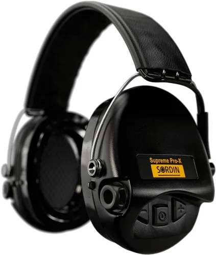 Miniatura 8 de Sordin Pro-X LED Ear Muffs - Active and Electronic Ear Defenders - Gel Pads - Earmuffs for Hunting & Shooting Oliva