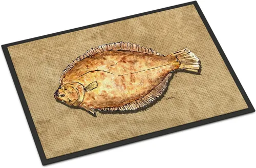 Miniatura 8 de Caroline's Treasures 8821MAT - Tapete para puerta delantera, 18 x 27 pulgadas, para interiores y exteriores, para entrada, antideslizante, lavable