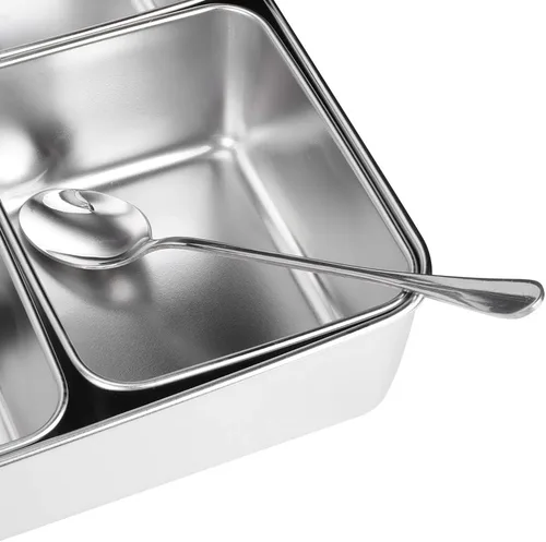 Miniatura 9 de Juego de recipientes para condimentos, 8 rejillas, acero inoxidable, sal y azúcar, organizador de almacenamiento, utensilios de cocina