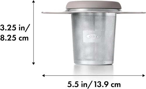 Miniatura 6 de OXO Cesta infusora de té Brew (6 onzas) e infusor de bolas de té torcidas