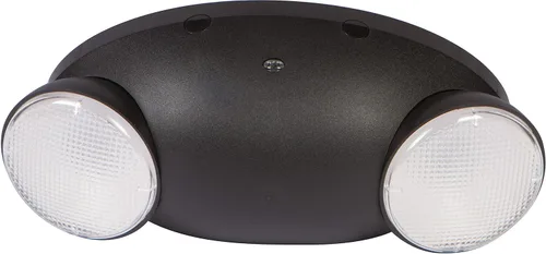 Morris Productos Luz de Emergencia Micro LED – Negro, Alta Salida, Capacidad Remota - 76 Lúmenes - Unidad de Iluminación de Emergencia Ahorro de