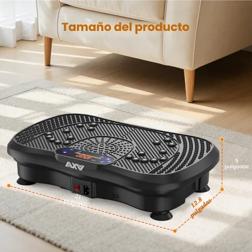 Miniatura 10 de AXV Vibration Plate Fitness Platform Exercise Machine Vibrating Shaking Full Body Shaker Workout Vibrate Stand Shake Board Sport for Weight Loss Fat