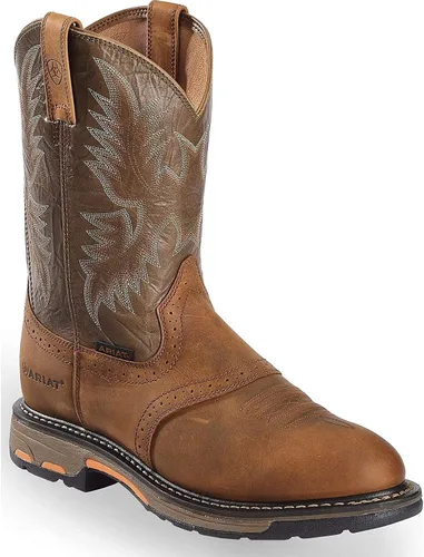 Miniatura 4 de Ariat Workhog - Botas de trabajo H2O con punta compuesta para hombre