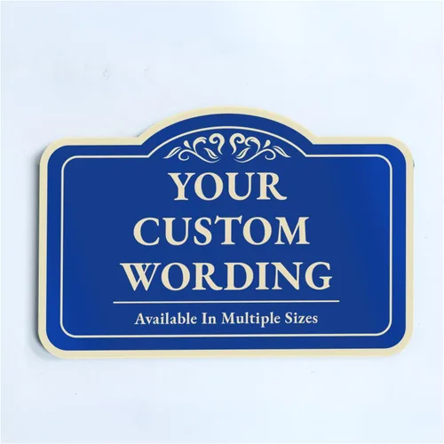 Miniatura 13 de SPEEDYORDERS Letreros metálicos personalizados, letreros de aluminio personalizados, 36 x 24 pulgadas, plata cepillada, palabras y citas, decoración