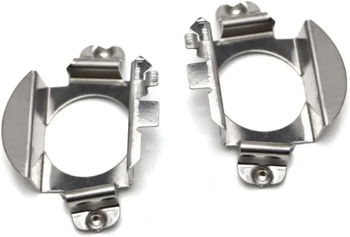 Miniatura 3 de iJDMTOY soportes de adaptadores para focos ledes de faros delanteros H7, 2 unidades, para Mercedes Benz, de luz baja