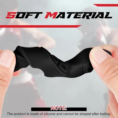 Miniatura 3 de BBTO 20 protectores bucales de fútbol a granel – Protector bucal para jóvenes y adultos, no hervir, para adultos y jóvenes, protector bucal suave