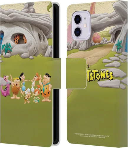 Miniatura 7 de Head Case Designs Funda de piel con licencia oficial de The Flintstones Bambam Rubble Characters compatible con Apple iPhone 11
