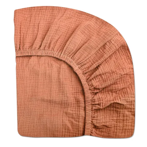 Miniatura 30 de Pack and Play Sábanas para bebés, niños y niñas, 39 x 27 x 3 pulgadas, muselina neutra de algodón, paquete N Play, sábana con estilo bohemio
