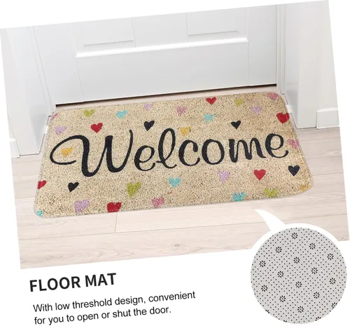 Miniatura 4 de Tapete de bienvenida absorbente de agua, antideslizante, para baño, cocina, pasillo, material suave para uso doméstico, 1 unidad