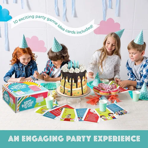 Miniatura 5 de Baketivity Juego de pastel de cumpleaños y decoración para niñas y niños. La caja incluye todos los ingredientes premedidos, velas de cumpleaños