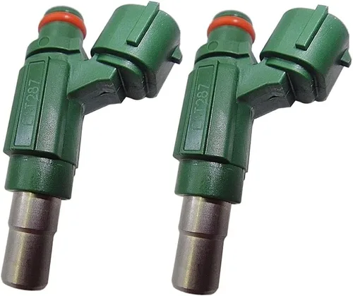 2 inyectores de combustible 49033-0011 de 12 agujeros para Kawasaki Concours 14 / ER-6N / Ninja 650 / Ninja 650R / ZX10R / ZX14 / Teryx4 750 /