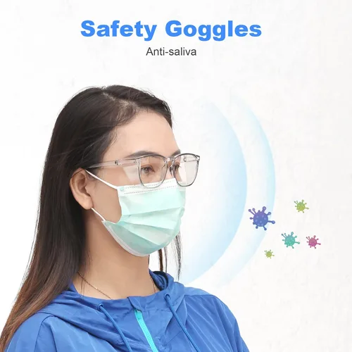Miniatura 2 de Elegantes gafas de seguridad para mujeres y niñas, gafas anti-vaho, gafas protectoras, gafas transparentes Paquete de 4