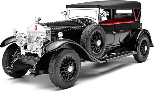 RZAPE Kits de Modelos de Coches para Adultos y Niños 1/24, Coches de Juguete Fundidos a Presión de la Generación Phantom, Coches Vintage