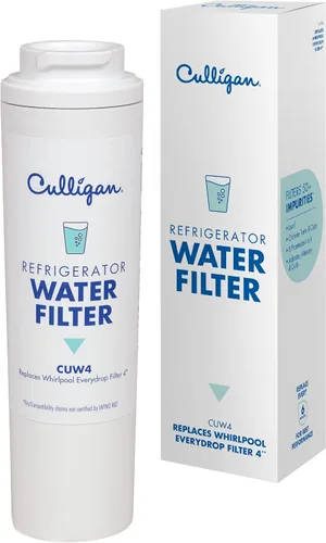 Miniatura 7 de Culligan CUW1 Filtro de agua para refrigerador, reemplazo para filtro de agua Whirlpool 1 (EDR1RXD1) Reemplace cada 6 meses, paquete de 1