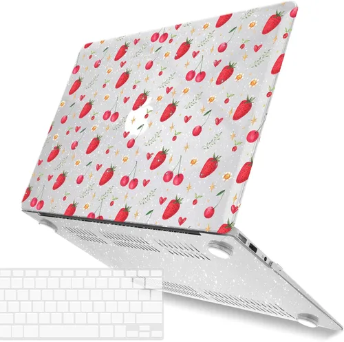 Miniatura 34 de IBENZER - Funda para MacBook Air de 13 pulgadas A1466 A1369, funda de carcasa dura con cubierta de teclado para Apple Mac Air 13 versión antigua