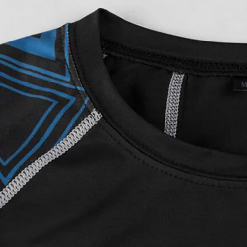 Miniatura 4 de Conjunto de 2 piezas de chaqueta de manga larga para hombre, gimnasio, correr, fitness, pantalones de compresión, camiseta de manga larga, conjunto