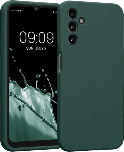 Miniatura 148 de kwmobile Funda compatible con Samsung Galaxy A13 4G - Funda delgada de silicona TPU - Acabado suave al tacto - Amarillo radiante