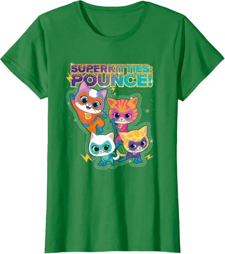 Miniatura 36 de Disney Junior SuperKitties Pounce! Camiseta de equipo completo, talla S