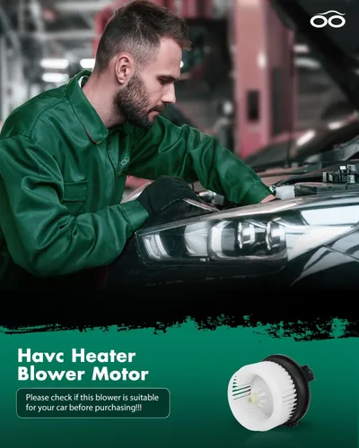 Miniatura 6 de SCITOO Motor soplador de calentador HVAC con jaula de ventilador frontal 700293 para Chrysler para 200 2015-2017 Sedán, para Jeep para Cherokee