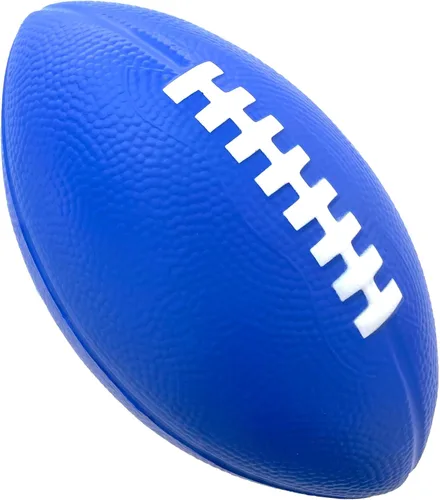 Miniatura 12 de Balón de fútbol de espuma - Balón pequeño de 18.4 cm de agarre fácil para niños - Balón de fútbol juvenil de tamaño para niños - Balones de espuma