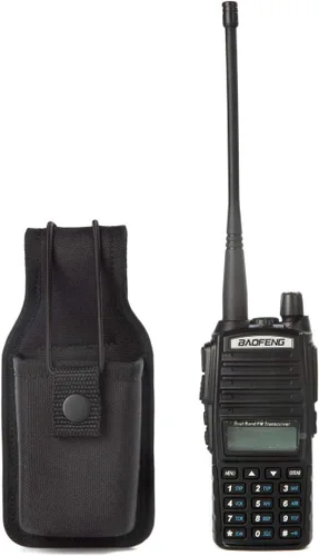 Miniatura 6 de LUITON Funda para radio Baofeng, funda de radio bidireccional para walkie talkies, funda de nailon para Motorola Kenwood Icom HYT Arcshell Baofeng
