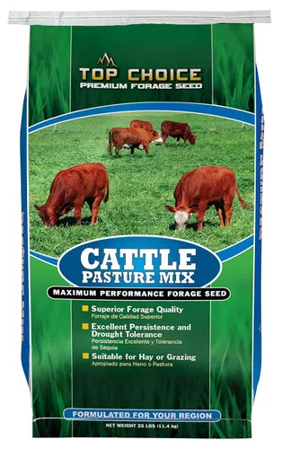 Miniatura 9 de Mountain View Seed s 100371 - Mezcla de semillas de pasto para caballos, 25 libras